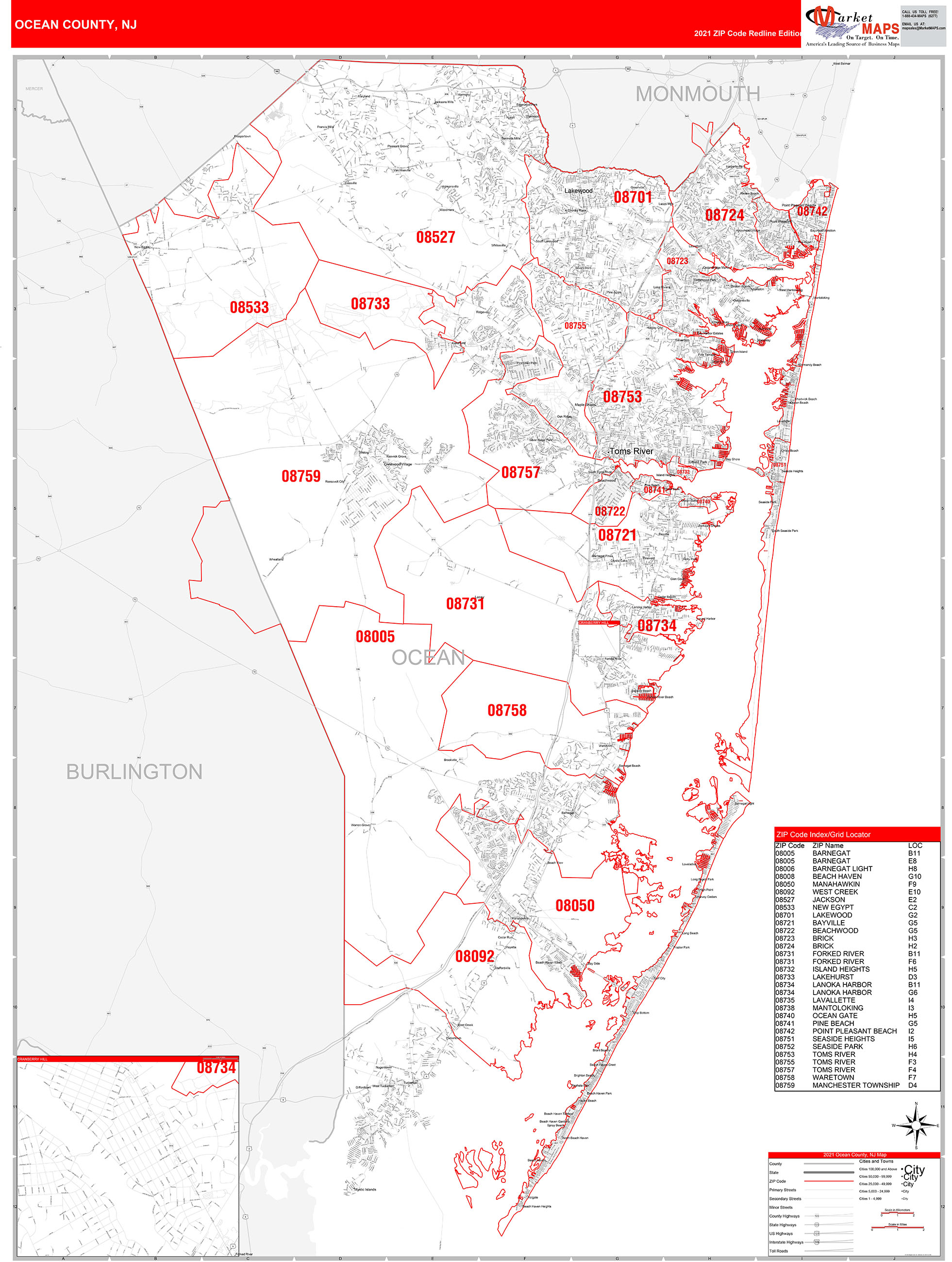 Ocean County Nj Zip Code Boundary Map My XXX Hot Girl