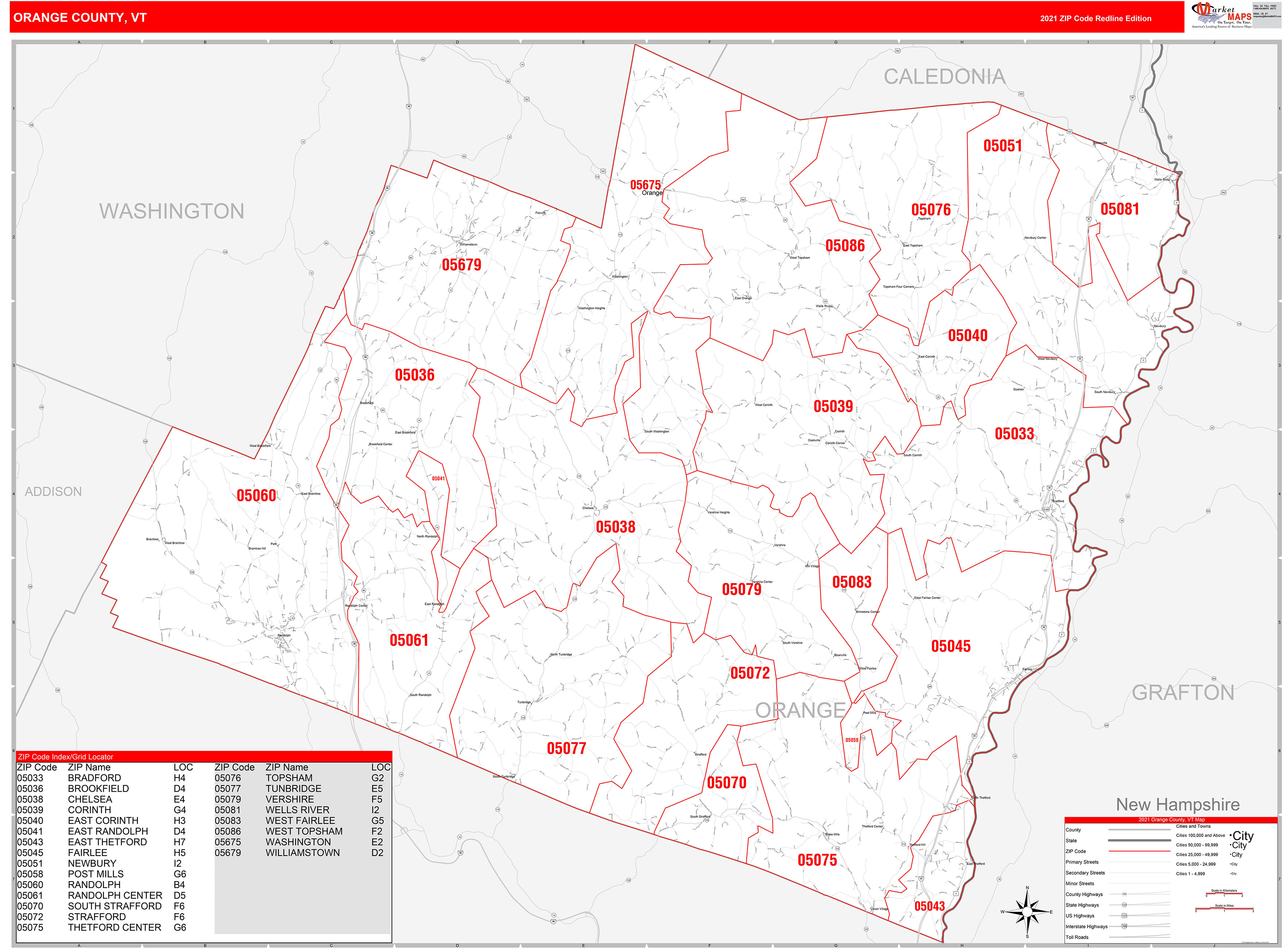 Orange County By Zip Code Map