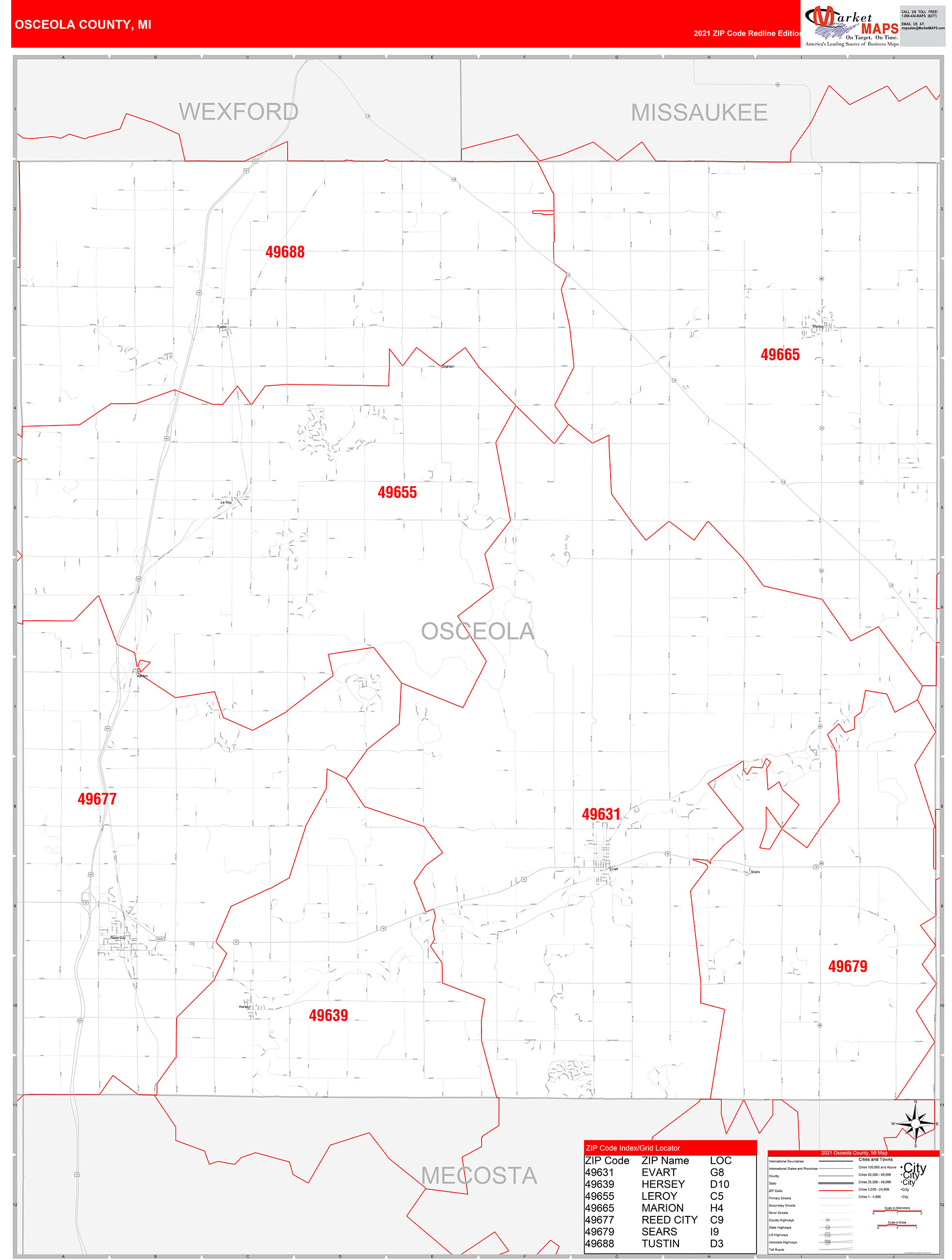 Zip Code Map Osceola County Florida United States Map