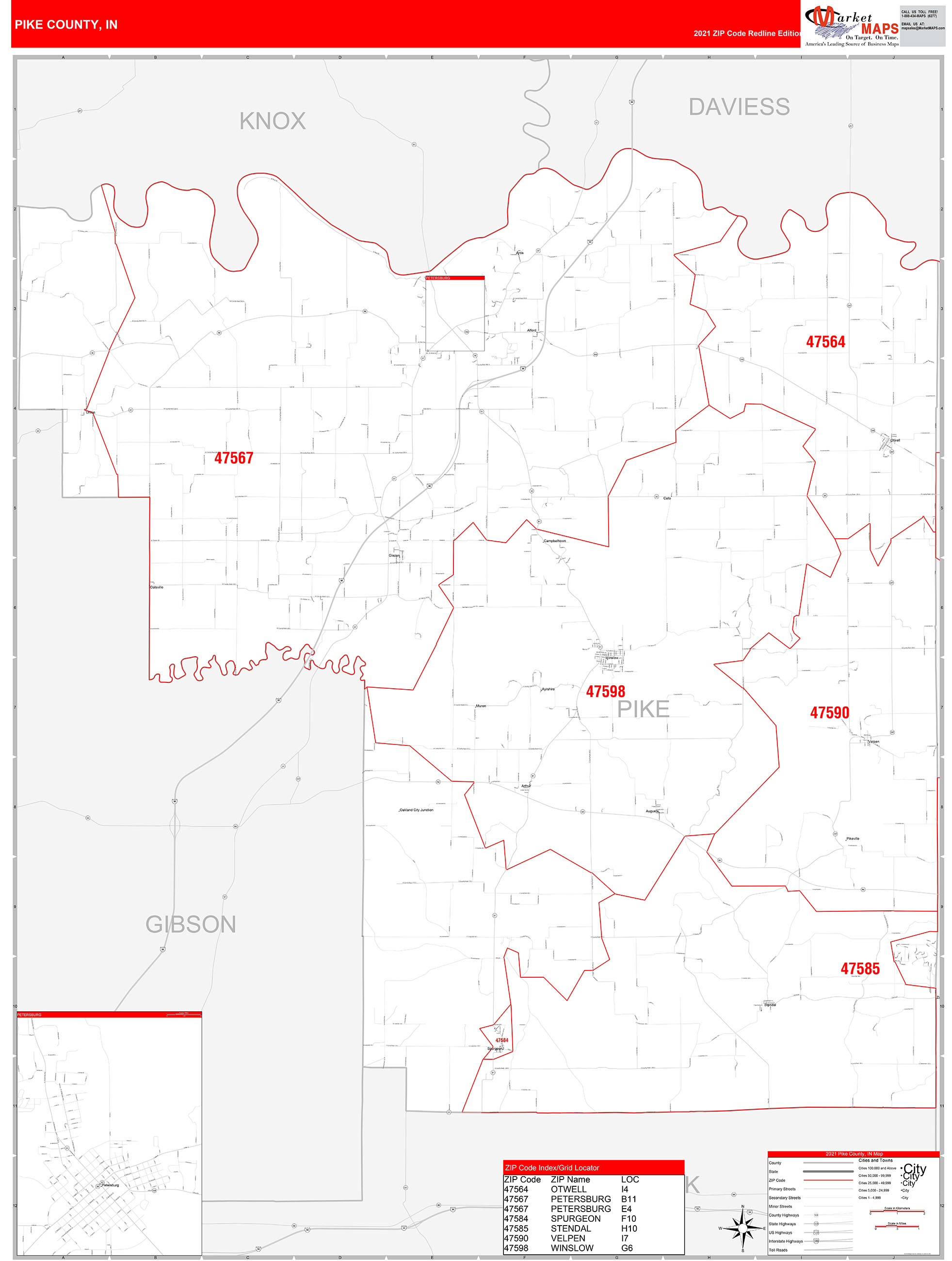 pike-county-in-zip-code-wall-map-red-line-style-by-marketmaps