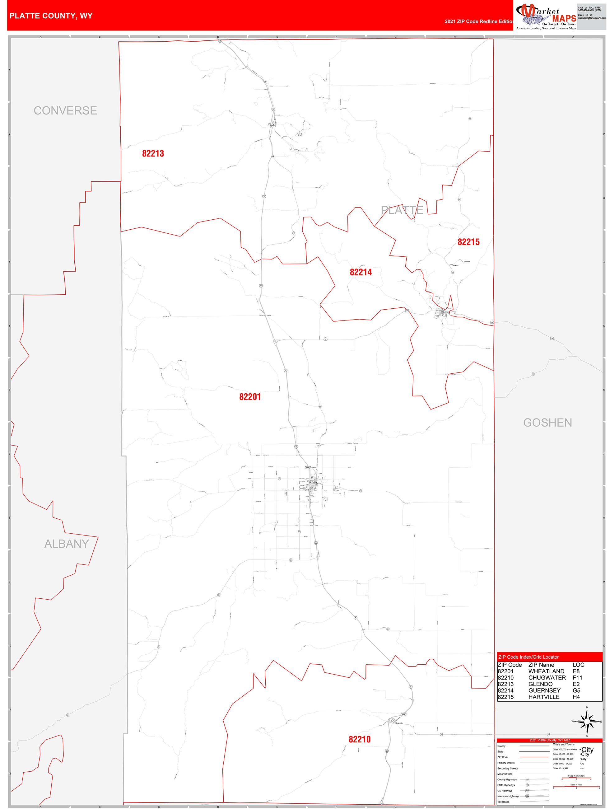 Zip Code Wall Map Of Wheatland Wy Zip Code Map Lamina vrogue.co