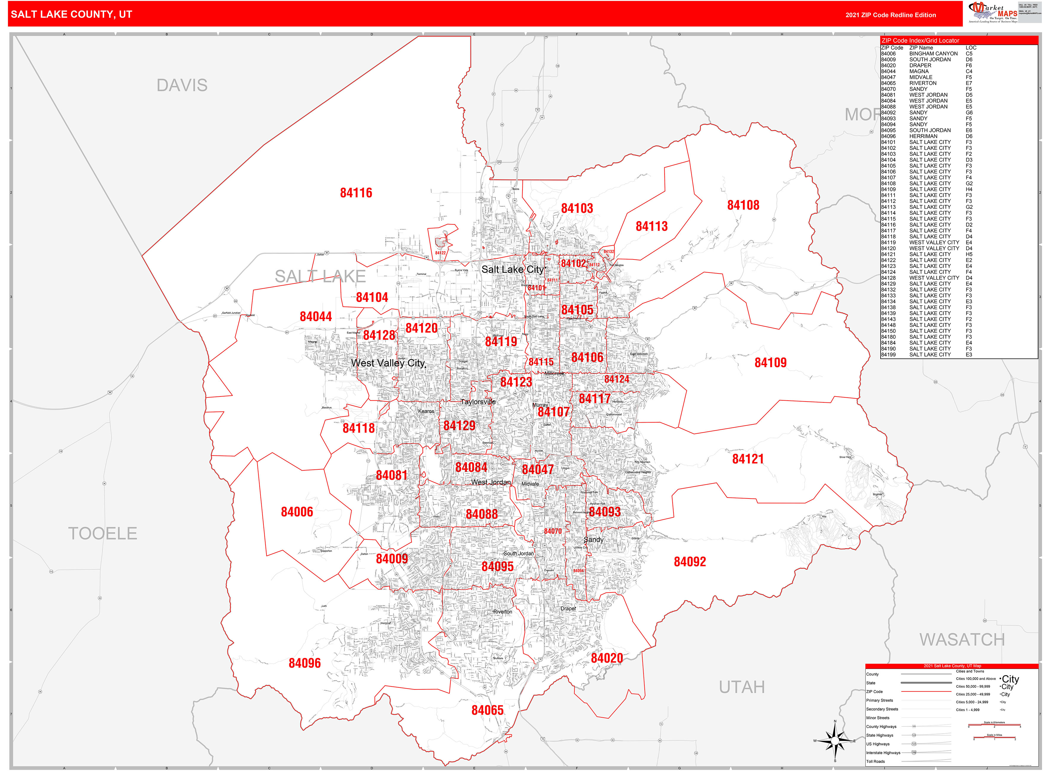 Salt Lake Zip Code Map Maping Resources Gambaran