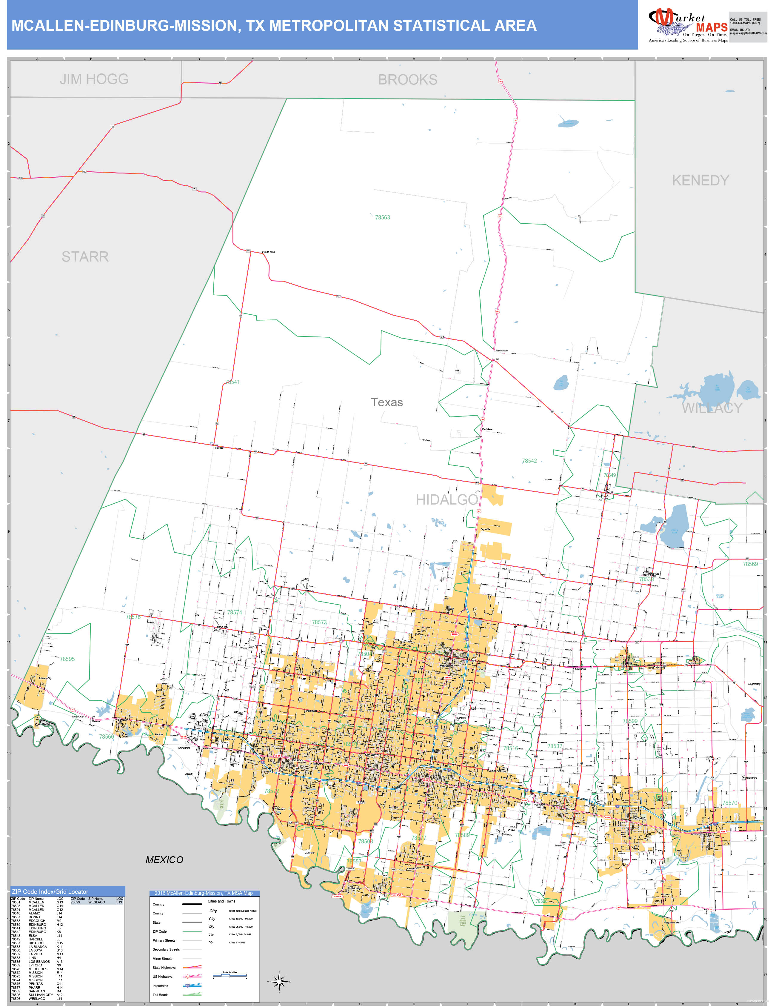 Edinburg Tx Zip Code Map Map