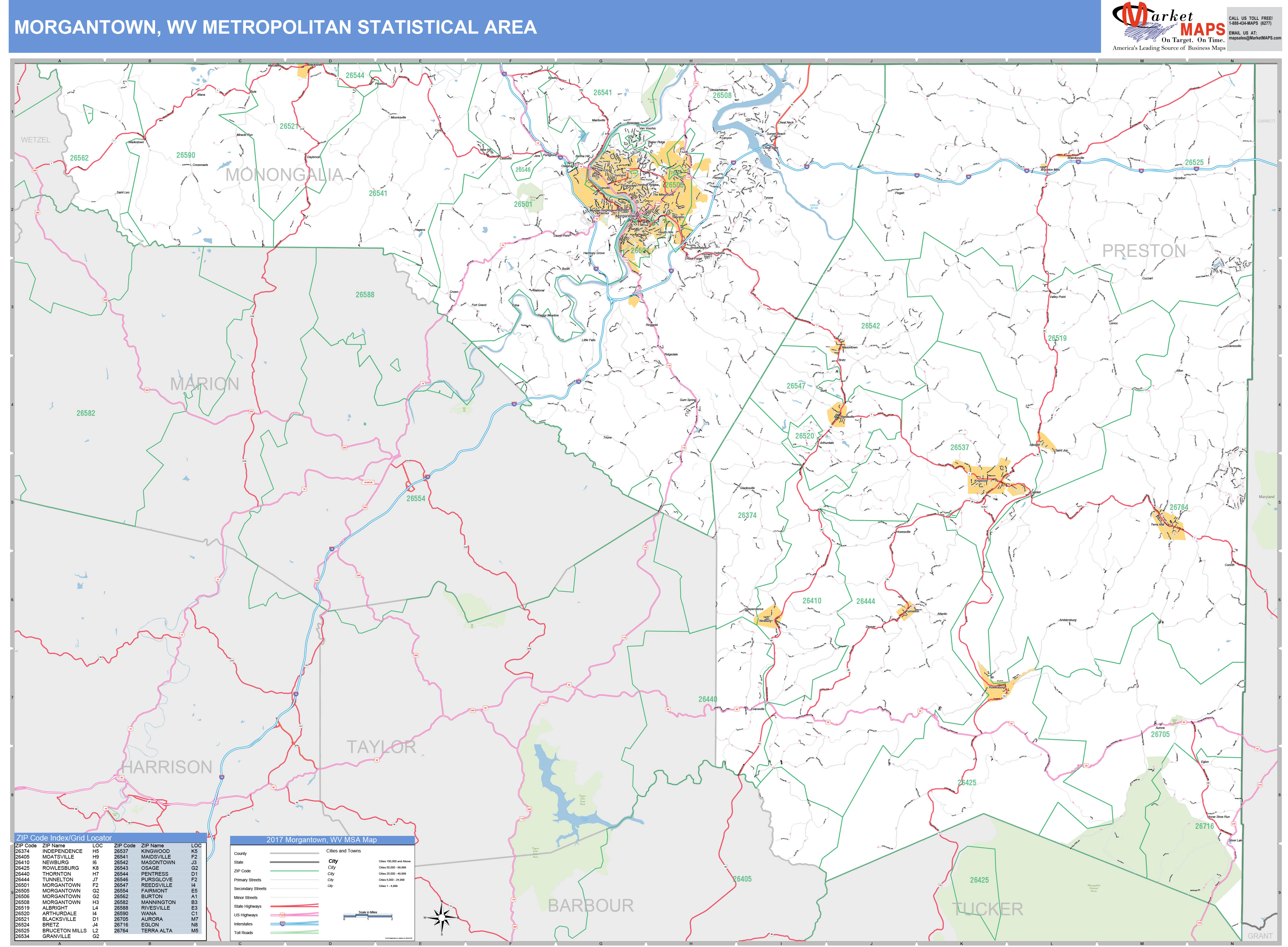 Virginia Zip Code Wall Map Basic Style By Marketmaps vrogue.co