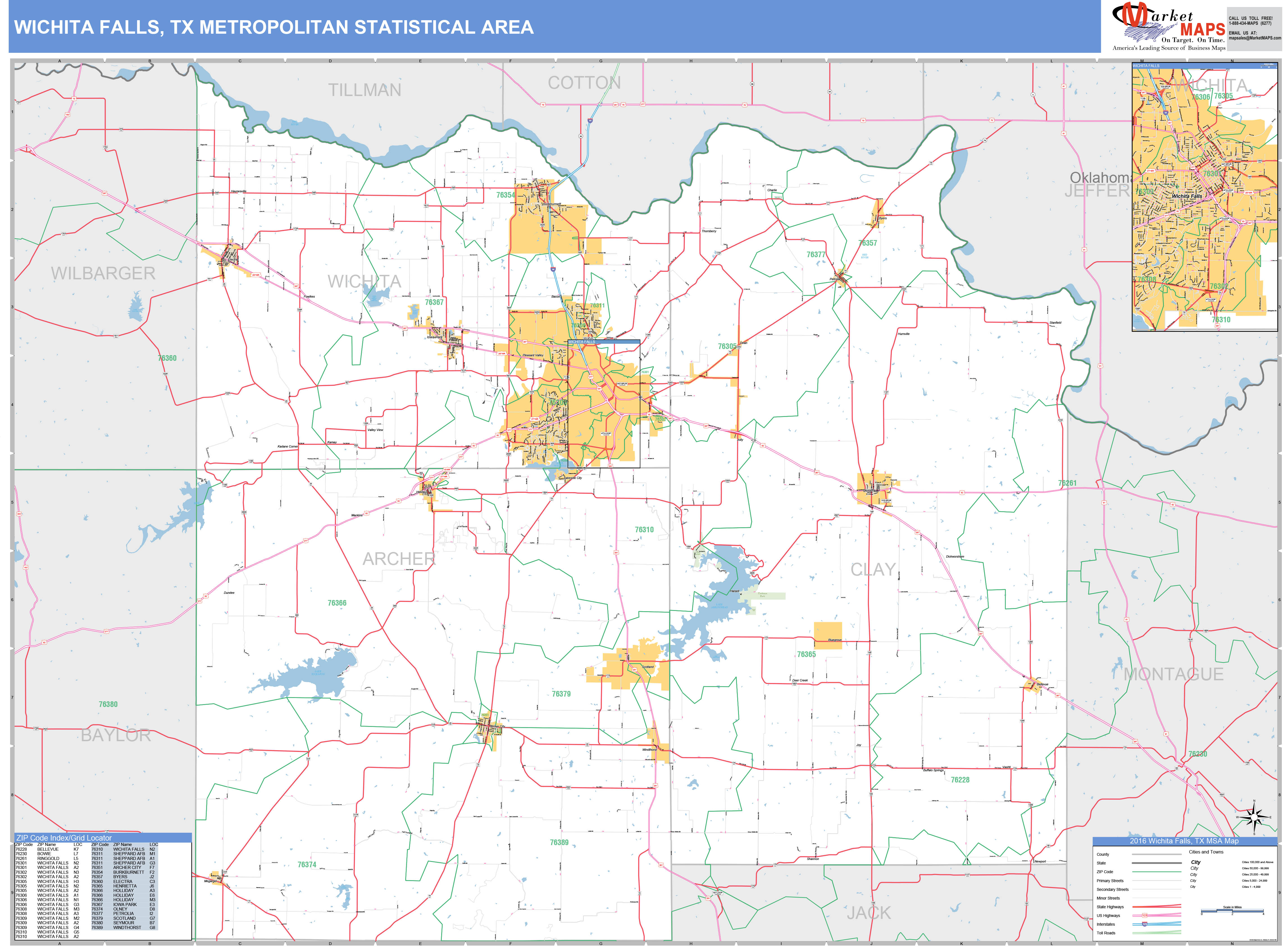 Wichita Ks Metro Area Wall Map Premium Style By Marke vrogue.co