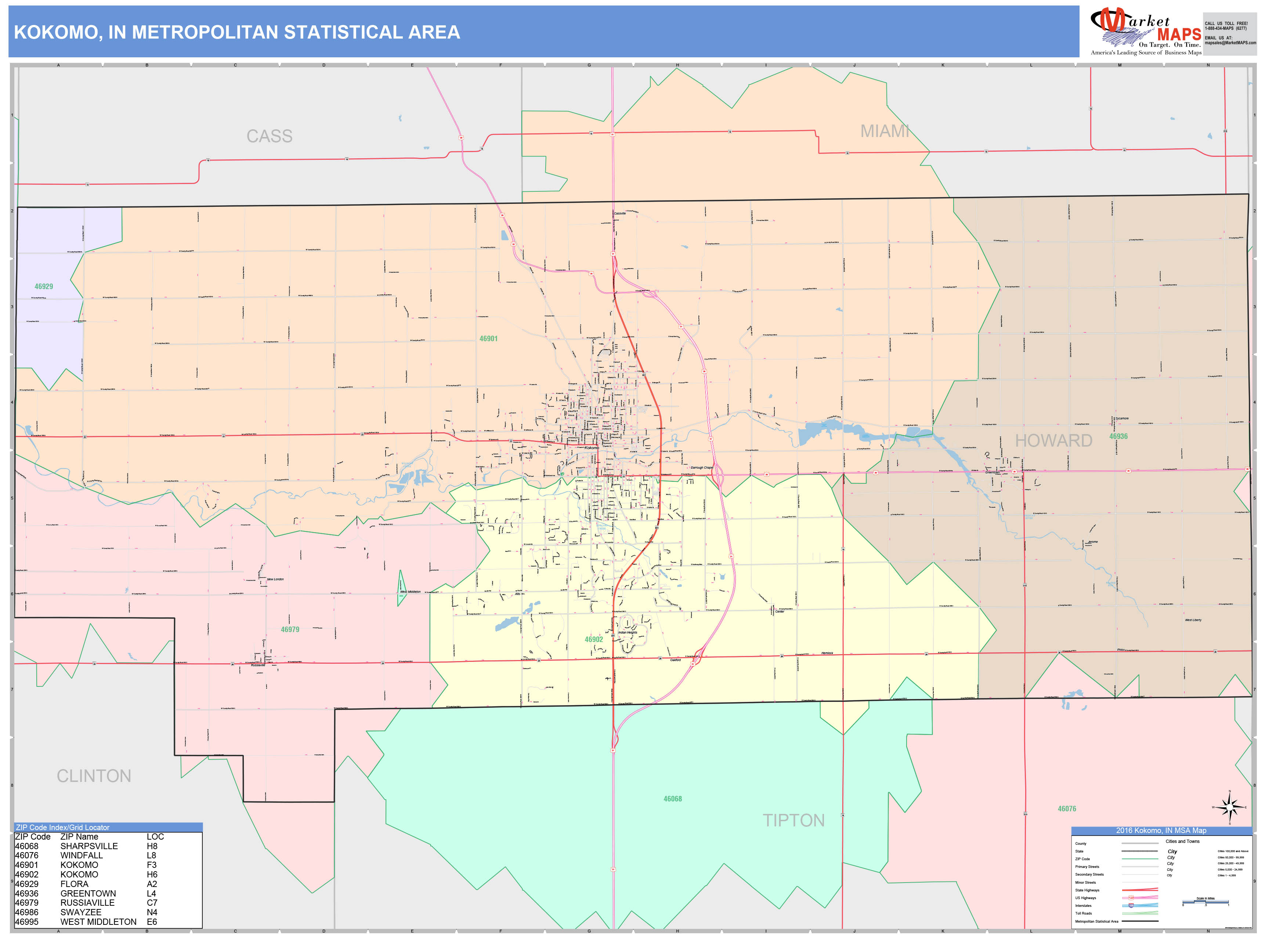 kokomo-indiana-zip-code-map-map