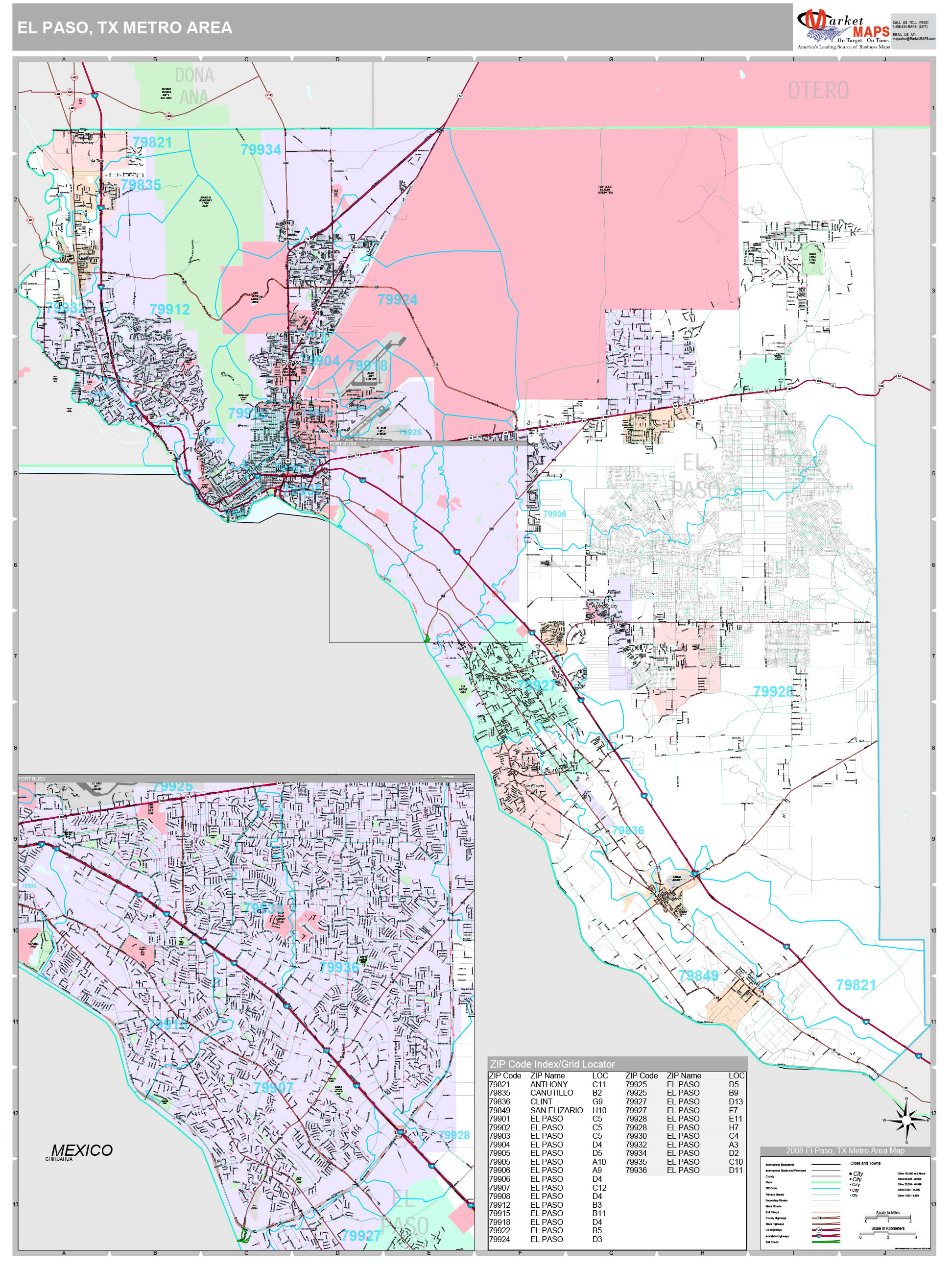 Driving Directions To El Paso Texas - rc3z412