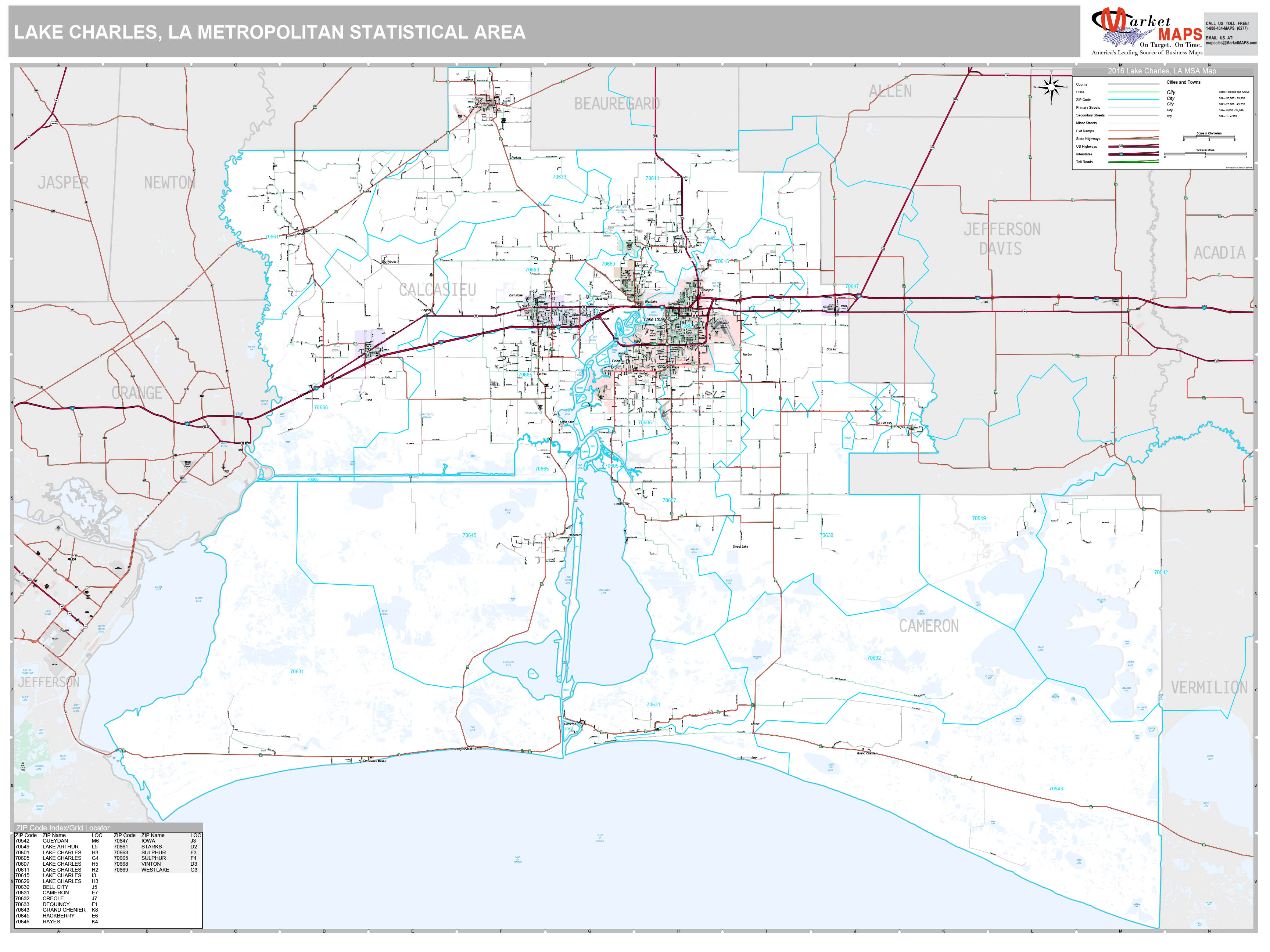 Lake Charles La Zip Code Map United States Map