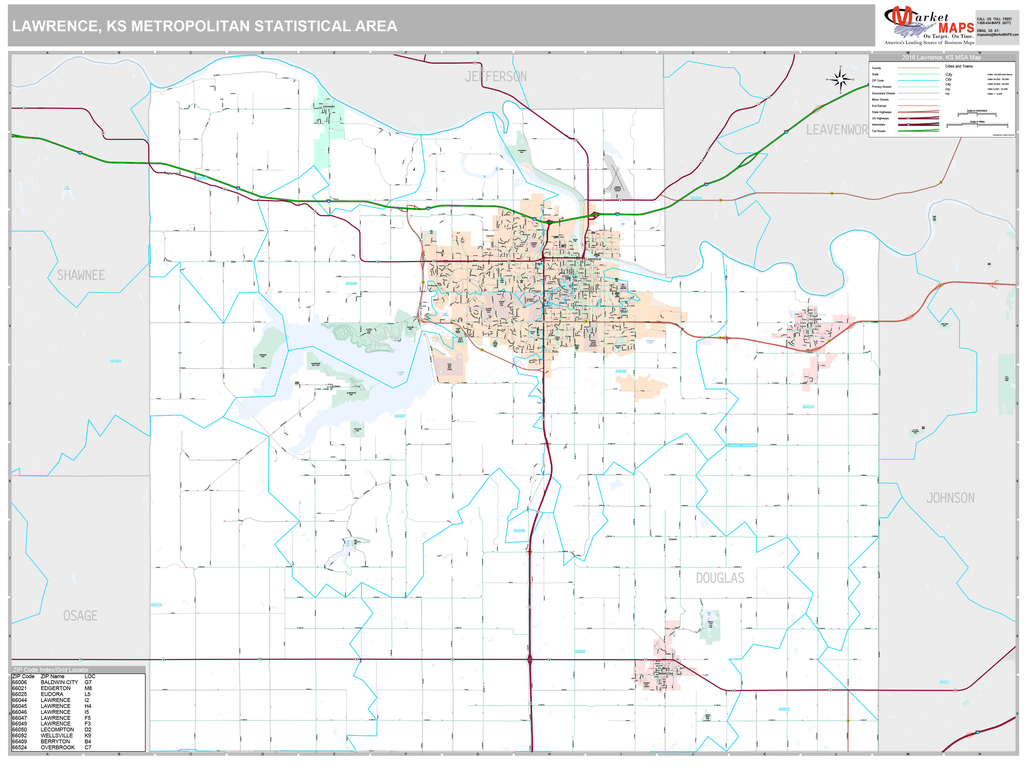 Lawrence Kansas Zip Code
