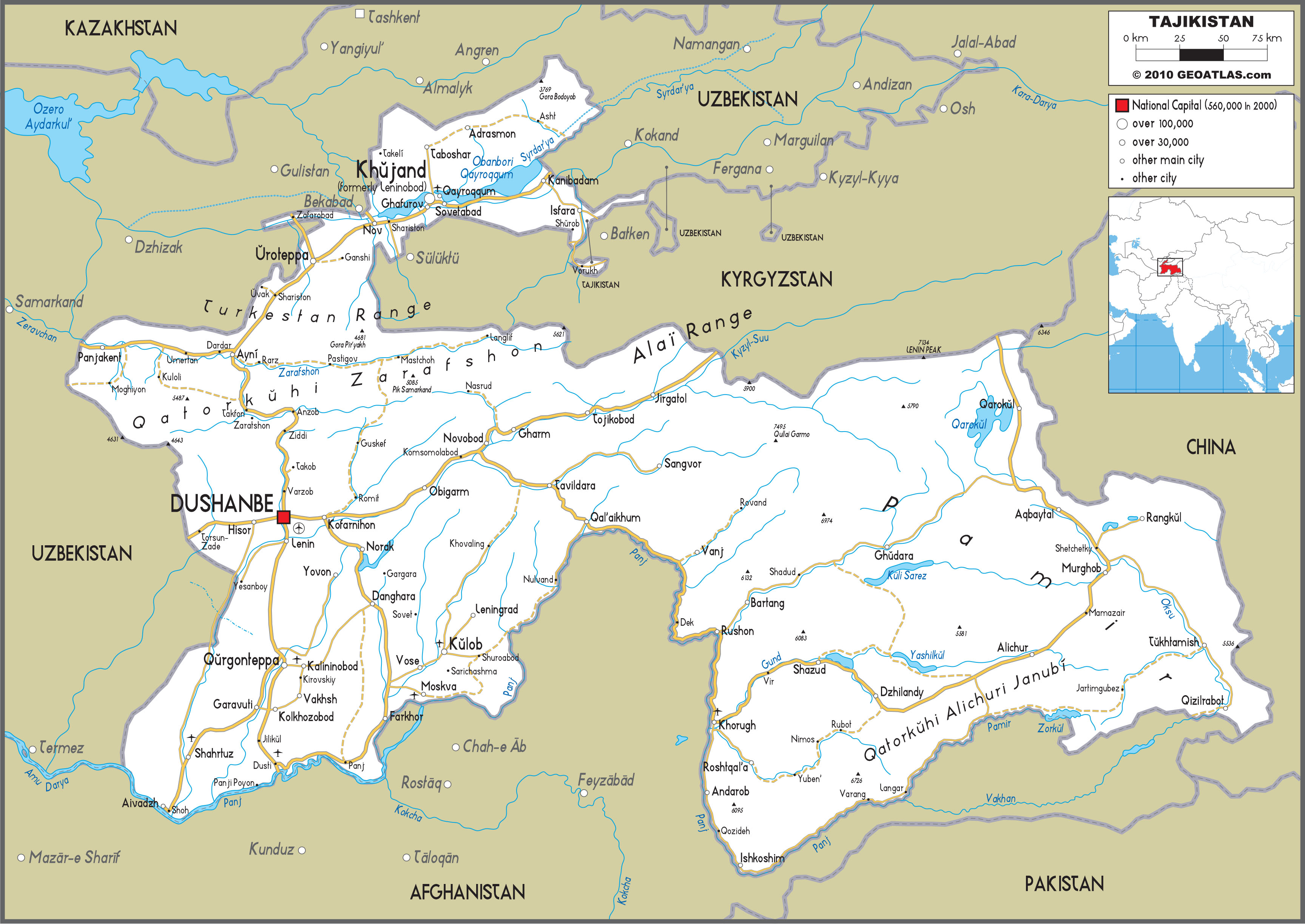 Точикистон арабистон прямой. Карта Таджикистан 2021. Карта географическая карта Таджикистана. Карта Таджикистан через Спутник.