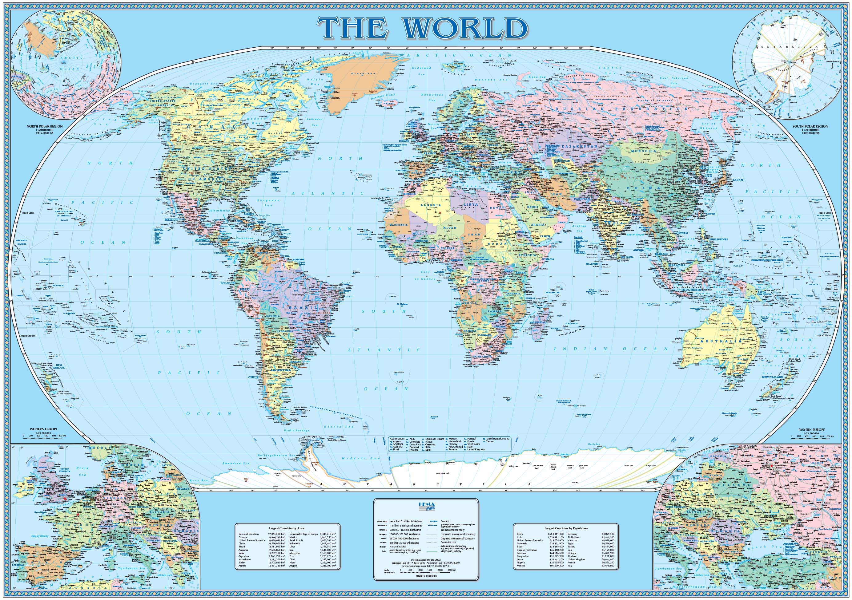 Atlantic Ocean Map World Map 