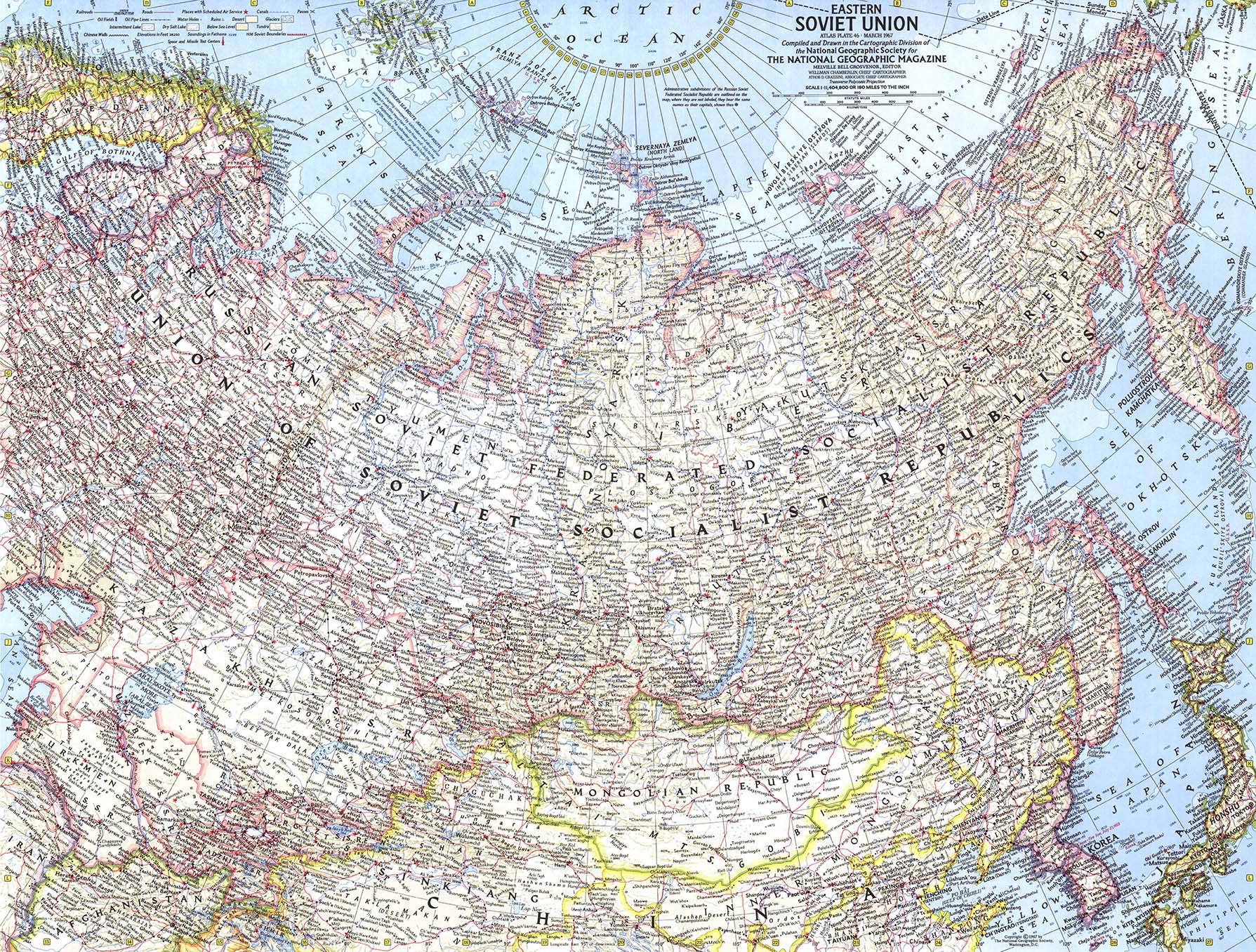 Карта national geographic