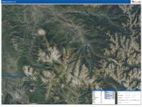 Alpine , Ca Wall Map