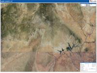 Kane , Ut Wall Map
