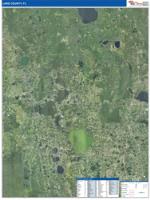 Lake , Fl Wall Map