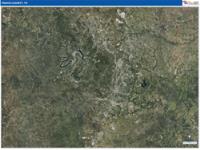 Travis , Tx Wall Map