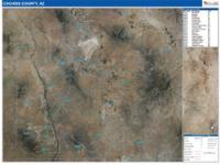 Cochise , Az Wall Map