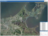 Orleans Parish (), La Wall Map