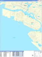 Alameda Wall Map