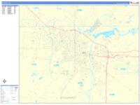 Albany Wall Map