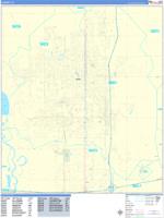 Ankeny Wall Map Zip Code