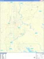 Auburn Wall Map