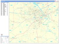 Augusta Wall Map