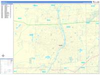 Aurora Wall Map