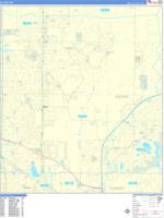 Blaine Wall Map Zip Code