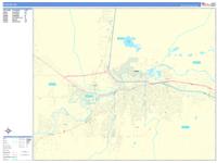 Casper Wall Map Zip Code