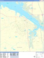 Decatur Wall Map Zip Code