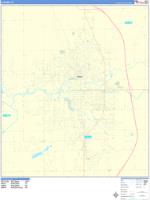 Kokomo Wall Map Zip Code