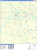 Lansing Wall Map