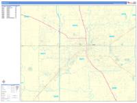 Ocala Wall Map Zip Code