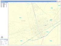 Odessa Wall Map Zip Code