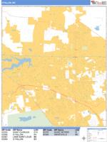O'fallon Wall Map Zip Code