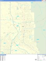 Ogden Wall Map Zip Code