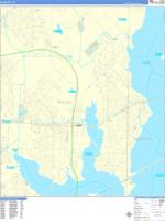 Rowlett Wall Map