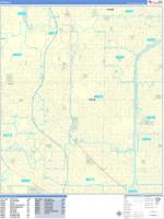 Skokie Wall Map Zip Code