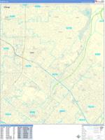 Tustin Wall Map