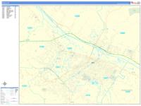 Utica Wall Map Zip Code