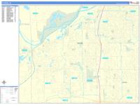 Wyoming Wall Map Zip Code