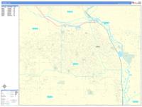 Yakima Wall Map Zip Code