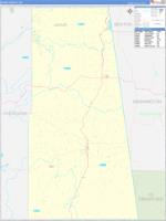 Adair, Ok Wall Map