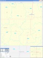 Adams, Ne Wall Map
