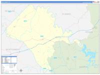 Bath, Ky Carrier Route Wall Map