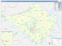 Berks, Pa Wall Map