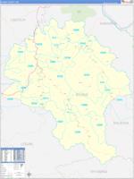 Boone, Wv Wall Map