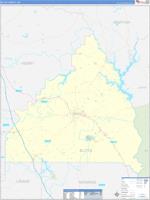 Butts, Ga Wall Map Zip Code