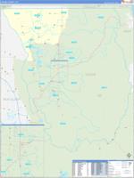Cache, Ut Wall Map